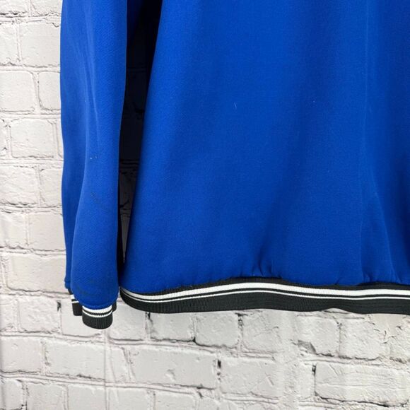 Vintage NIKE Tiger Woods Slam Yan Embroidered Swoosh Pullover V-Neck Blue XL - Picture 3 of 7